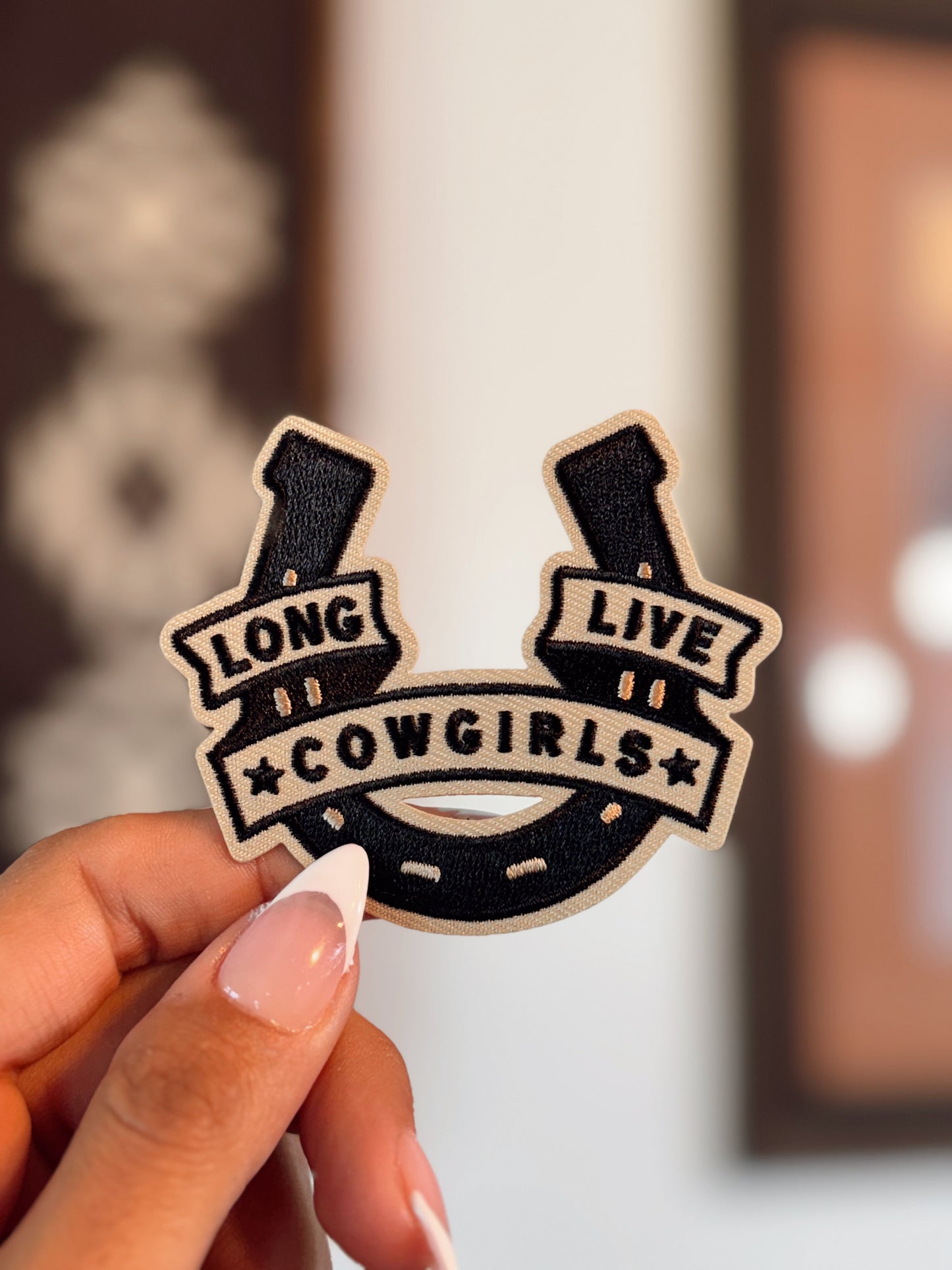 Long Live Cowgirls Iron On Patch