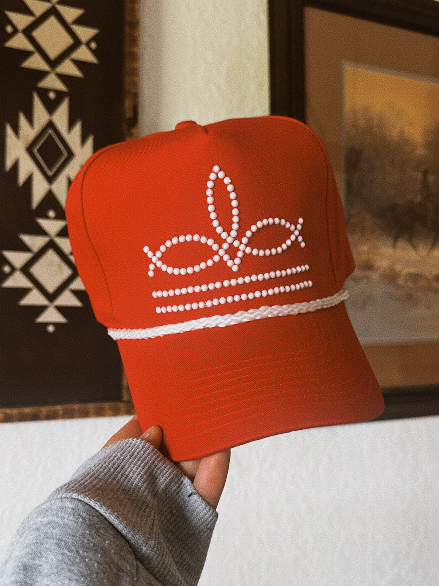 "Boot Stitch" RED