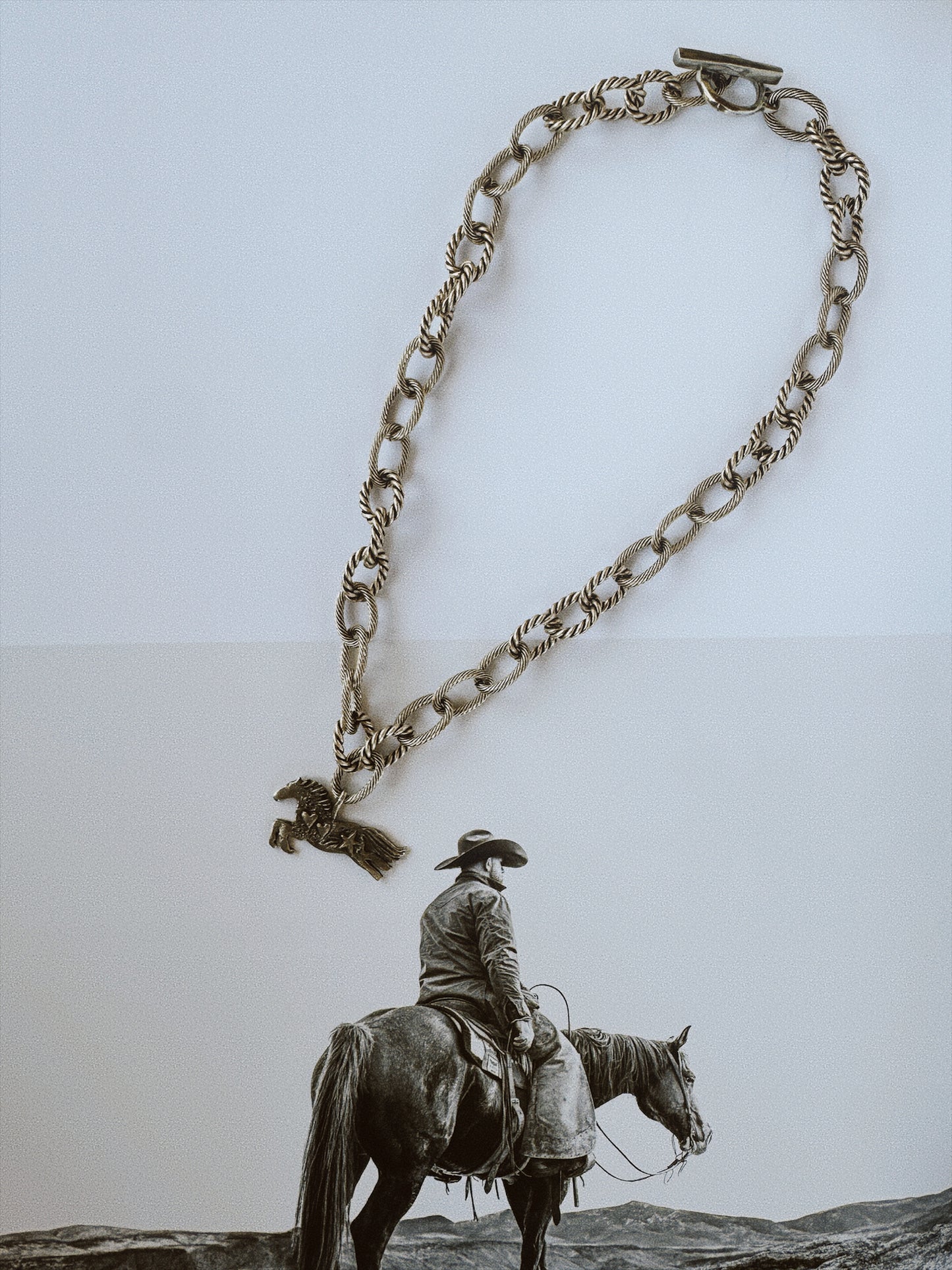 "STARDUST STALLION" Necklace
