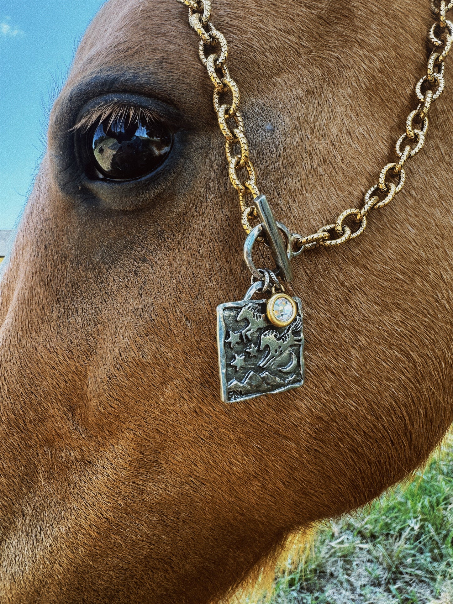 "PAINTED PONY" Necklace