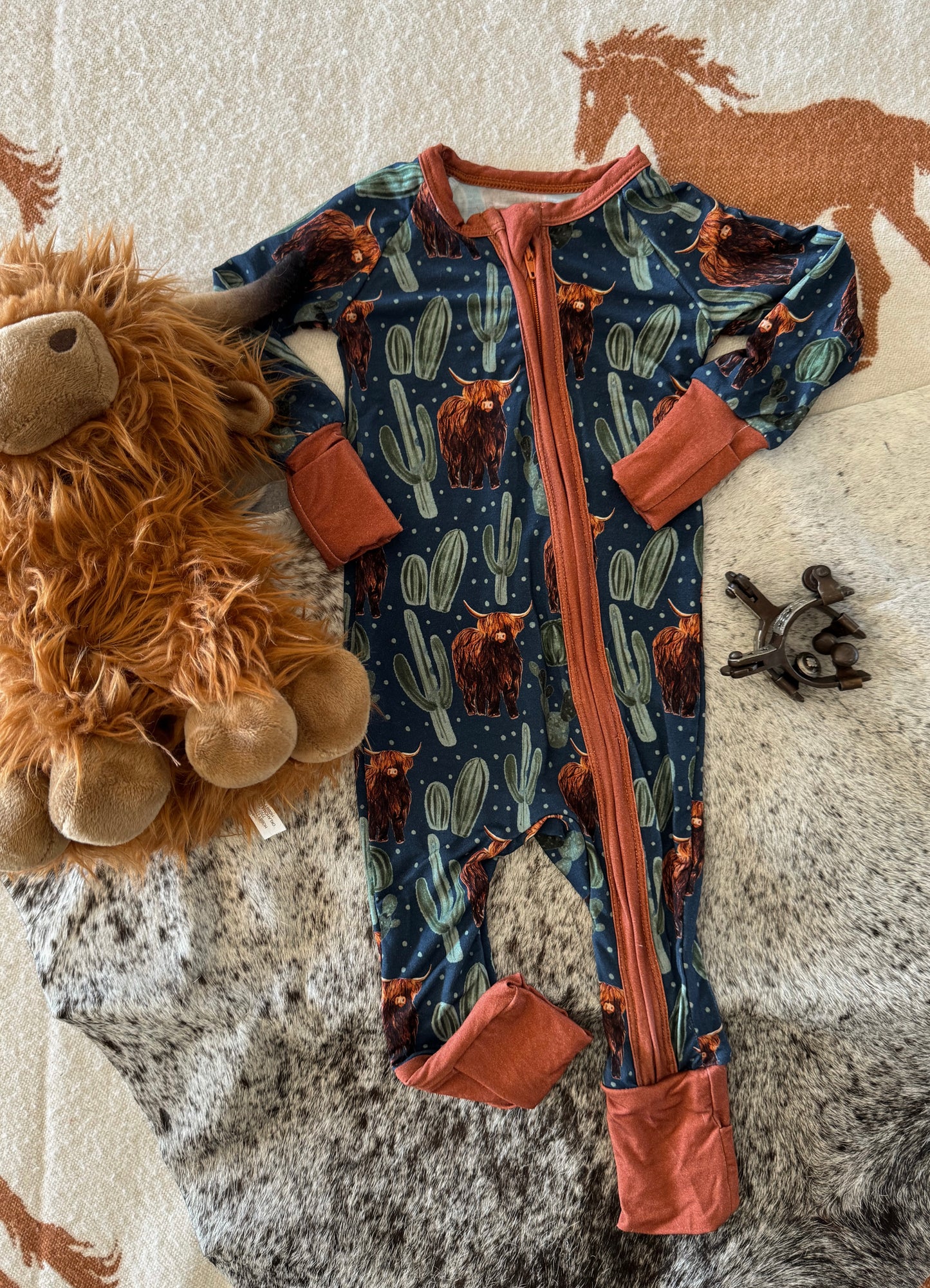 Cactus Cowboy BAMBOO Jammies