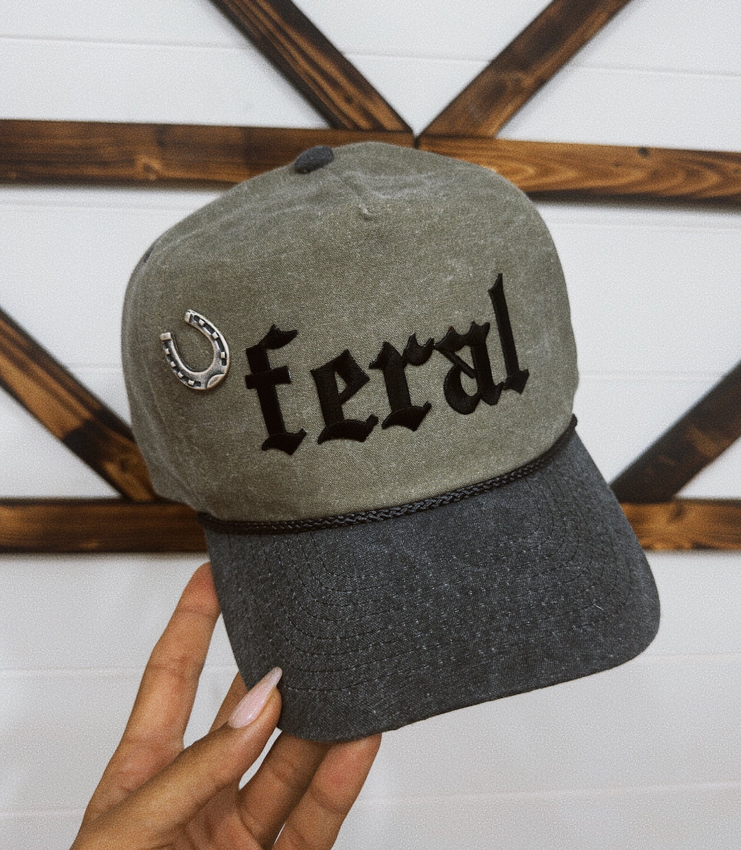 "FERAL COWGIRL" Cap