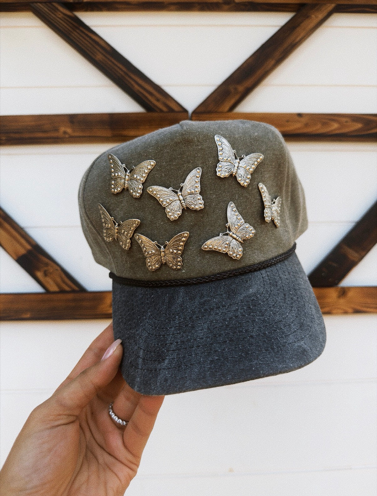 “BUTTERFLY KISSES” Cap