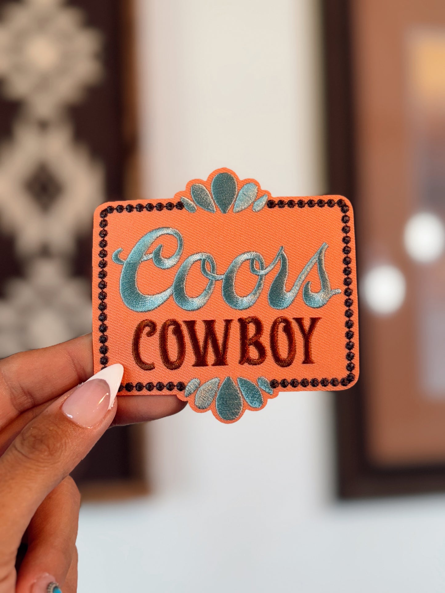 Cowboys Iron On Patch