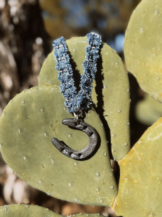 "DENIM DREAMS" Necklace