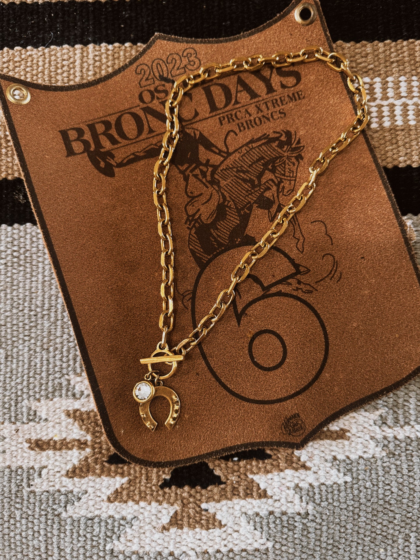 "LUCKY HORSESHOE" Necklace
