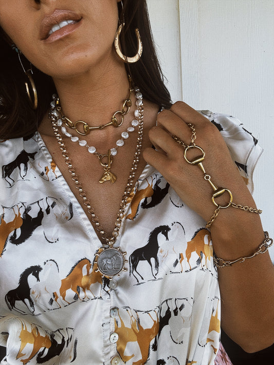 "PALOMINO PEARL" Necklace