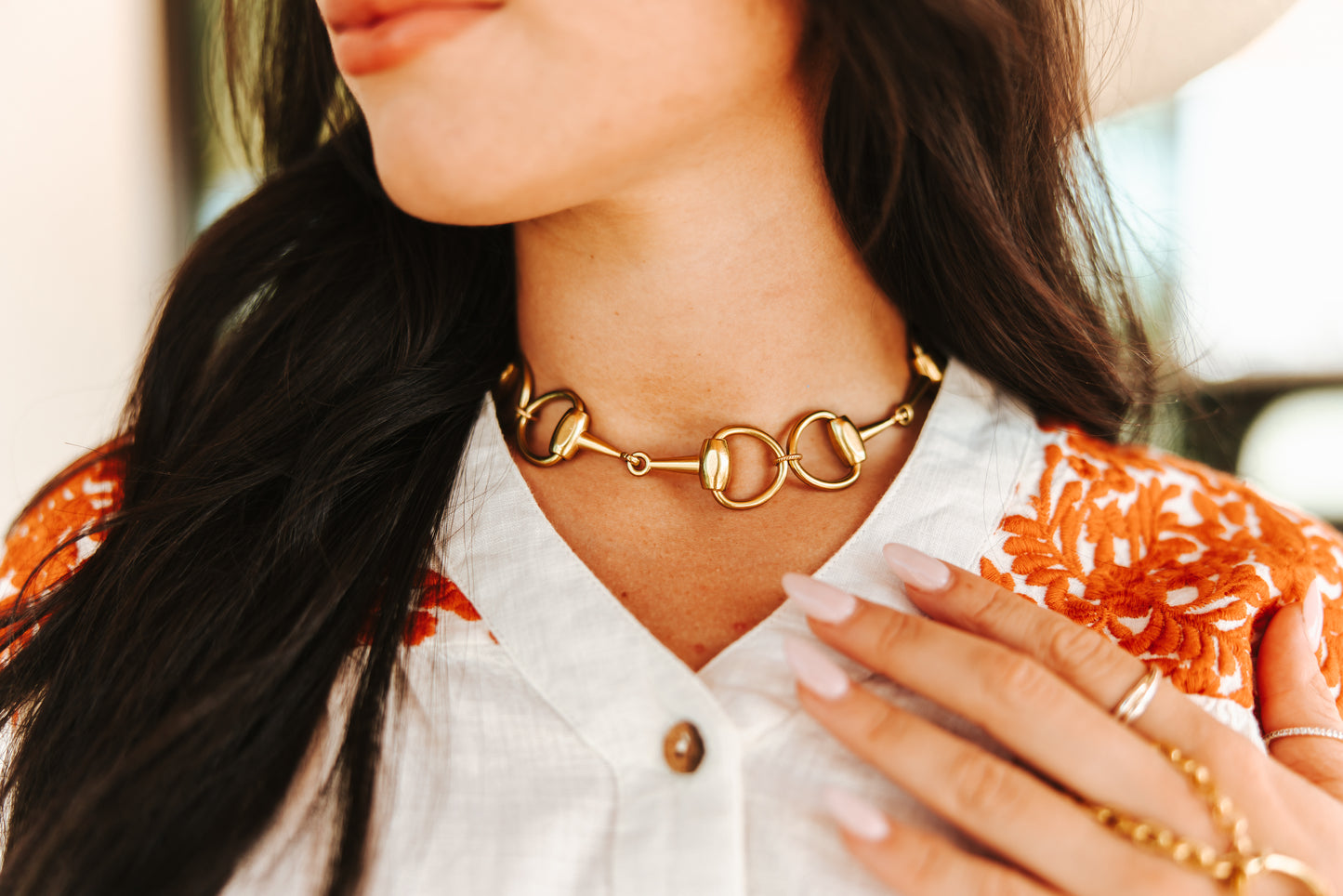 "TRIPLE THREAT" Bitty Choker