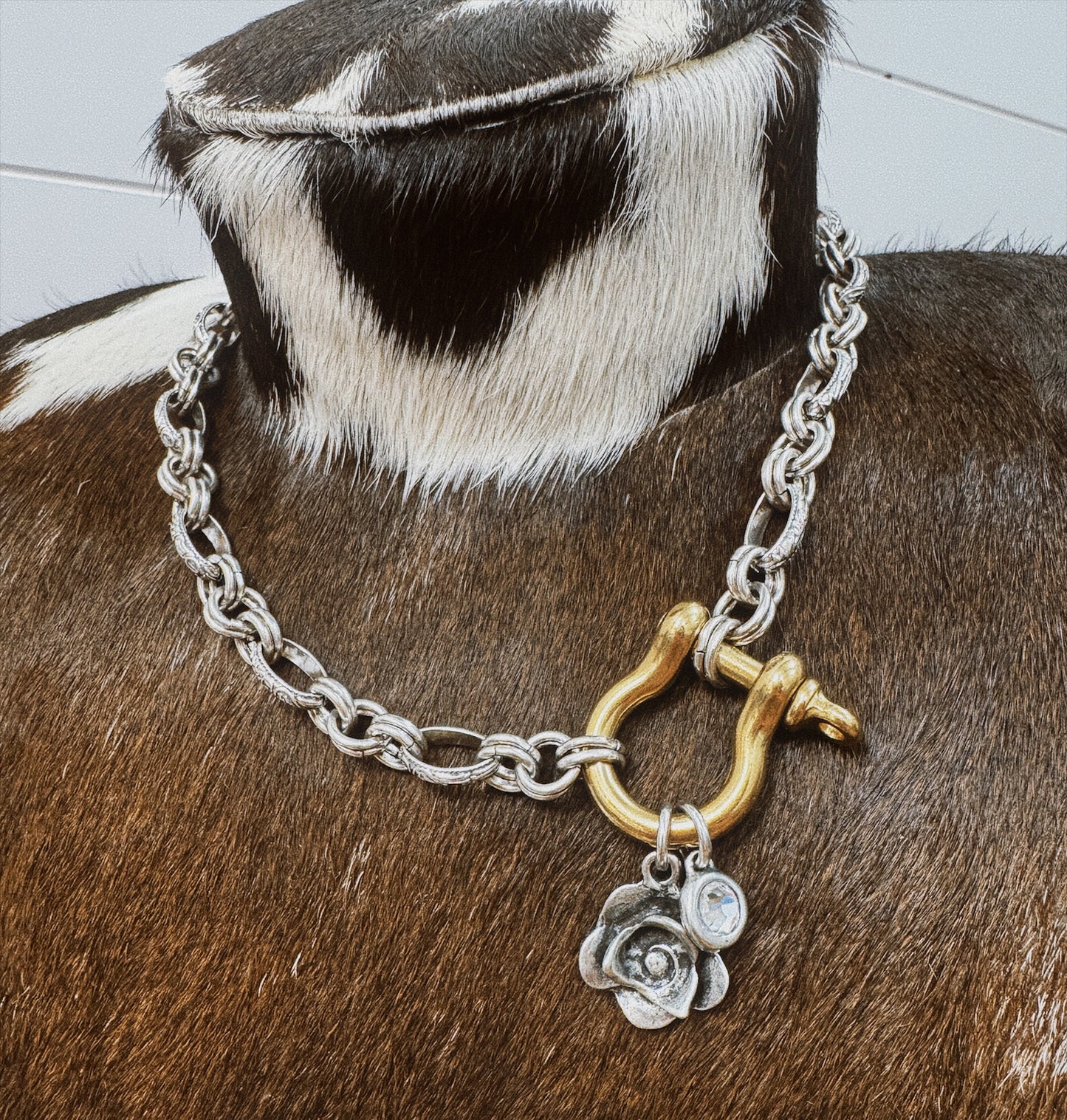 "TEXAS ROSE" Necklace