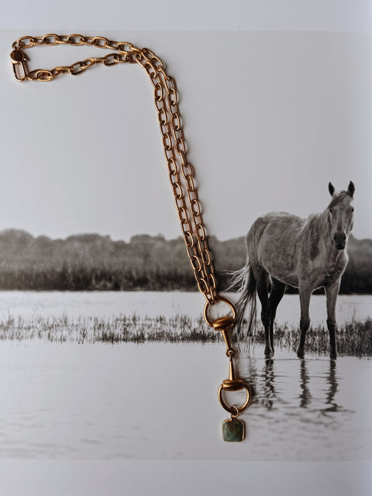 "MONEYS IN THE MANE" Necklace