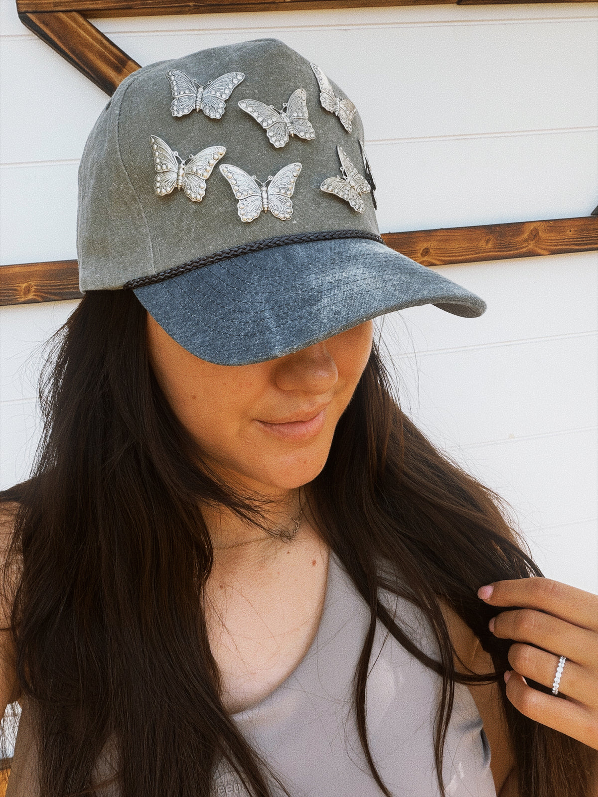 “BUTTERFLY KISSES” Cap