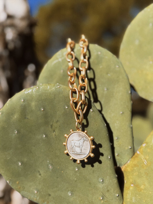 "HORSIN' AROUND" Necklace